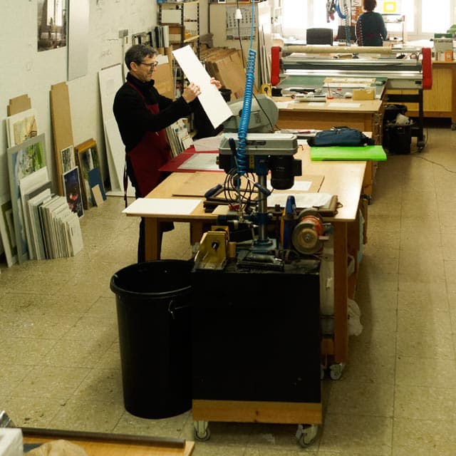 Enmarcamos cualquier objeto en nuestro taller